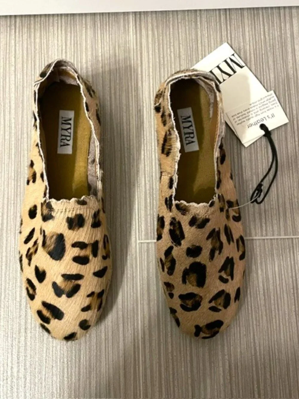 NWT Myra Leopard Style Icon Espadrilles Size 7